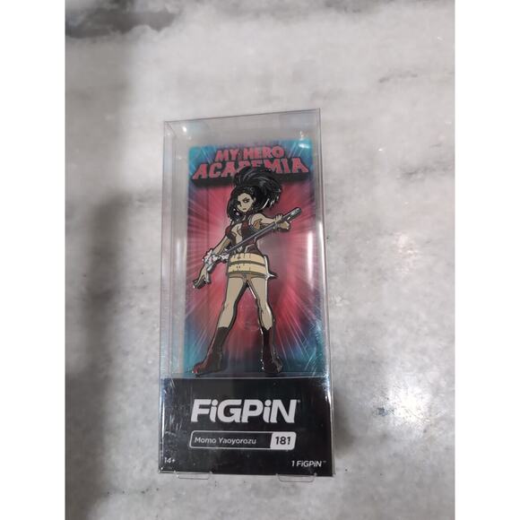 FiGPiN #181, My‎ Hero Academia Momo Yaoyorozu, Collectible Enamel Pin, Unlocked - Picture 1 of 5
